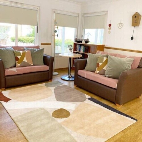 Tapis touffeté main 100 - à, la