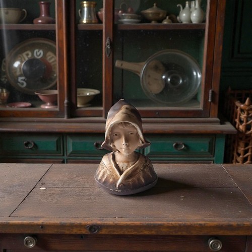 Ancien buste femme - ancien,