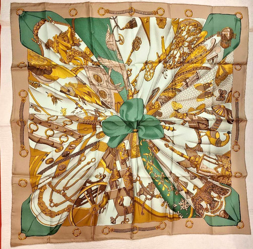 écharpe hermes carre - carre, 90
