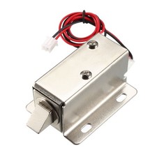 DC 12V 1.1A 11.4mm Électromagnétique Solénoïde Électrique Porte Serrure