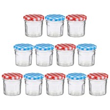  12pcs bocaux en verre de