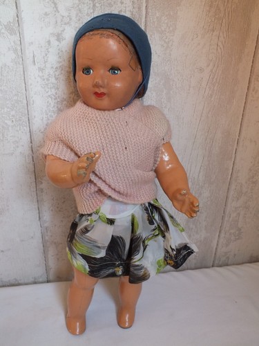 Vintage ancienne grande - vintage, poupee