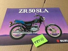 Suzuki Zr50SLA ZR50 SLA Zr 50 prospectus catalogue publicité brochure