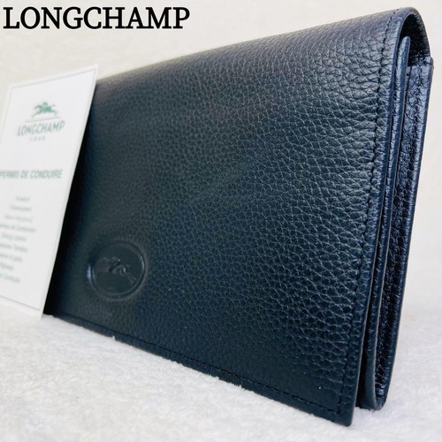 Longchamp long wallet black - long,