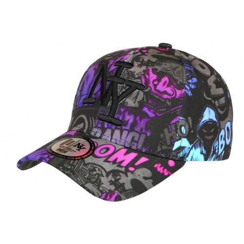 Casquette noire rose - casquette,