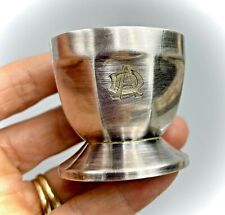 Coffret Coquetier & Cuillère ERCUIS période Art Déco Chiffré A D