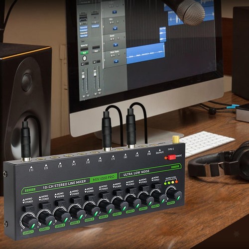 Mixer audio intrée - audio, 10