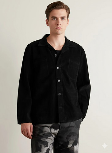 Veste souple homme peau - en,