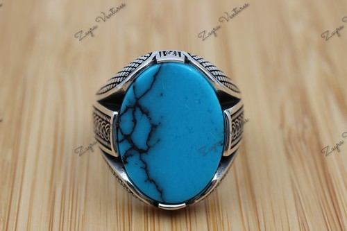 Bague homme turquoise - homme,