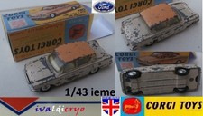 ford consul classic d'origine 1/43 corgi toys 234 repro box gt britains