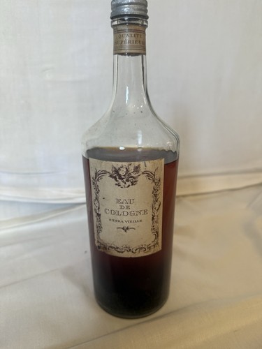 Ancien flacon bouteille - eau, de