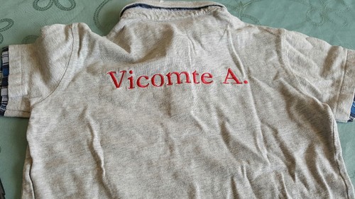 Polo manches courtes vicomte - manches,