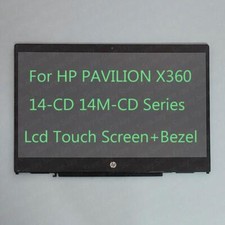 HP X360 14-cd0058TU 14" FHD LCD écran tactile ensemble numériseur + lunette