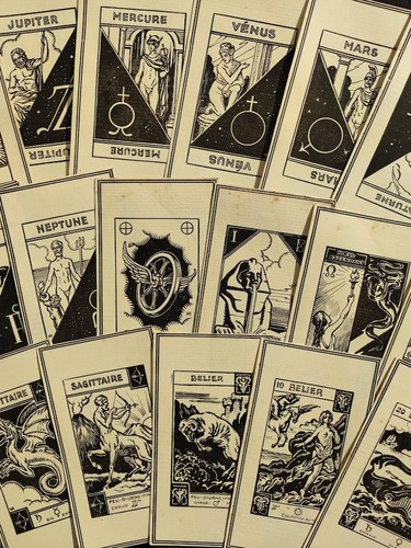 Tarot astrologique georges - tarot,