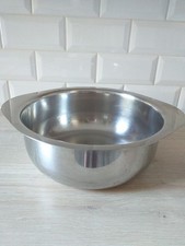 Grand saladier légumier en inox Diamètre intérieur 22 cm