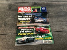 AUTO HEBDO 1226 - 16 FEVRIER 2000 - PORSCHE 996 TURBO - BMW Z8 - DAYTONA 24