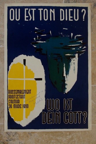 Affiche originale roger mühl - originale,