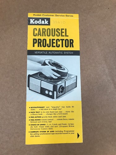 Kodak carousel projector - kodak,