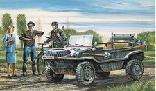 ITALERI, Véhicule Schwimmwagen à assembler et à peindre, échelle 1/35, ITA0313