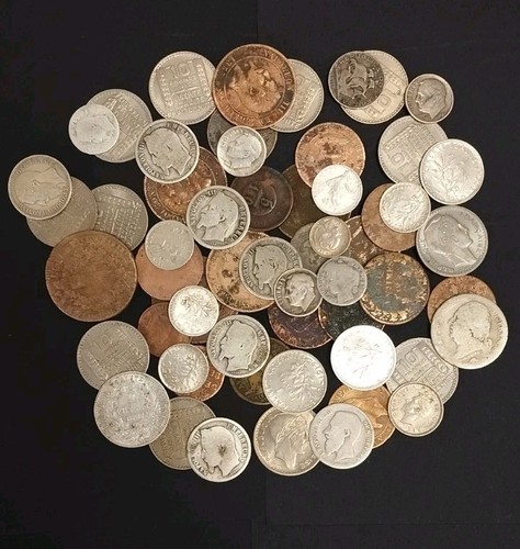 Lot pièces française - 66,