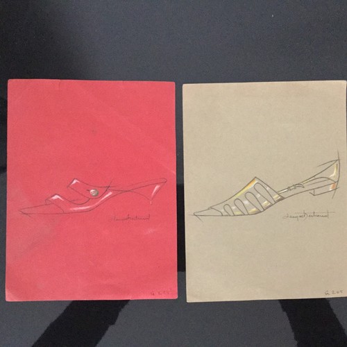 Dessins anciens chaussures - 2,