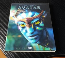 Avatar Bluray+ Bluray 3D + DVD