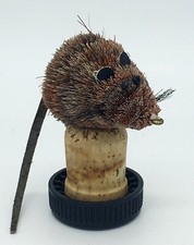 Mouche Pêche Brochet Bass Souris Musaraigne Avec Anti-herbes Taille 4/6 Un Lot #