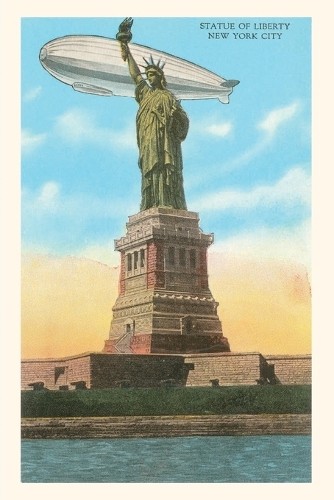 Vintage journal blimp - journal,