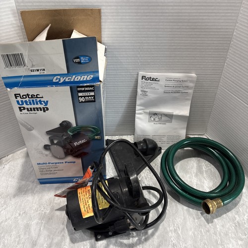 Flotec cyclone compact utility - cyclone,