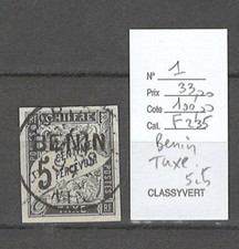 Benin - Taxe - Yvert 1 -