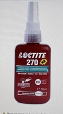 Loctite 270 - Freins de filetage haute résistance permanente 50 ml