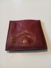 Ancien Petit Porte Monnaie Rouge Longchamp  Paris  8x8