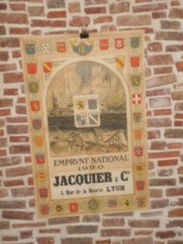 AUTHENTIQUE AFFICHE ANCIENNE -