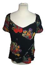 HAUT TOP TUNIQUE VOILE FEMME  °°°  RENE DERHY °°° TAILLE L