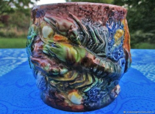 Jardinière ancienne pot - pot, de