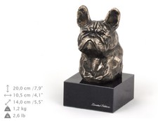 Bouledogue français, statue