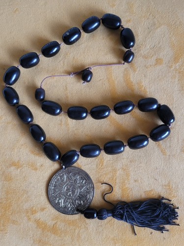 Grand collier chamanique avec - grand,