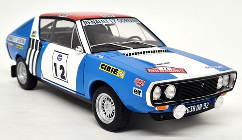 Solido renault 17 gordini - solido, 1/18