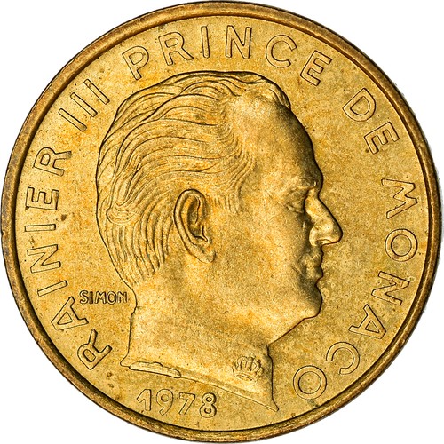 Monnaie monaco rainier iii - monnaie,,
