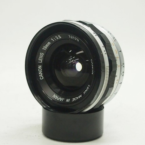 Objectif canon 19mm - objectif, f/3.5