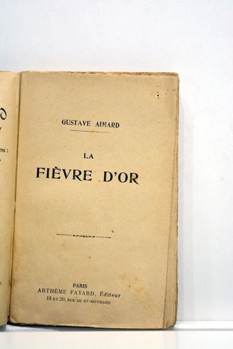 Livre ancien aimard fievre - ancien,