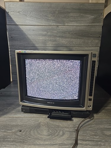 Vintage sony trinitron crt - sony, 13"