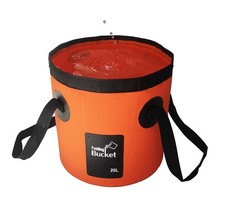 Seau Pliable 12L et 20L Seau de pêche Pliable Portable Multifonctionnel - Sea...
