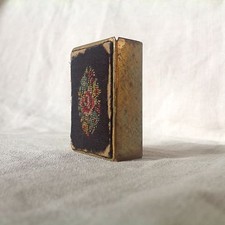 Porte boîte d'allumette metal