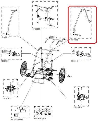 Thule frame tube cor - thule, 07-