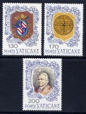 VATICAN Sc#632-4 1978 Pope