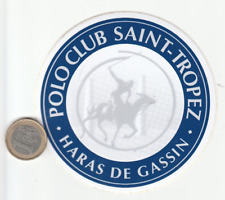 AUTOCOLLANTS. Sport. POLO CLUB