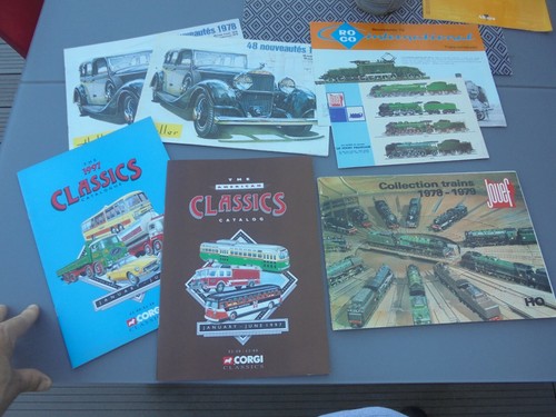 Ancien catalogue jouet train - ancien,