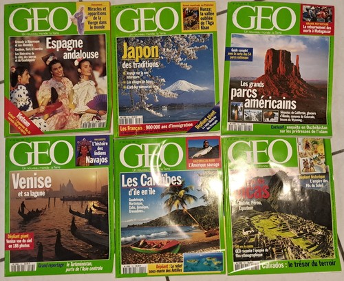 Lot magazines geo 1995 - lot,