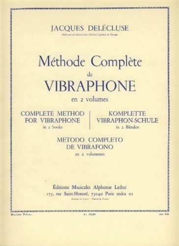 Methode vibraphone volume 2 - methode,